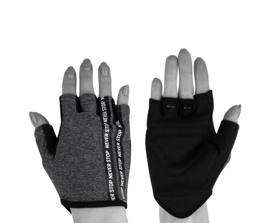 Рукавички для фітнесу PowerPlay 9940 Grey L (PP_9940_L_Grey), зображення 4 Рукавички для фітнесу PowerPlay 9940 Grey L (PP_9940_L_Grey), зображення 4