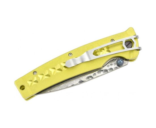 Нож Mcusta Fusion Damascus yellow (MC-0164D), изображение 5 Нож Mcusta Fusion Damascus yellow (MC-0164D), изображение 5
