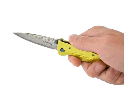 Нож Mcusta Fusion Damascus yellow (MC-0164D), изображение 6 Нож Mcusta Fusion Damascus yellow (MC-0164D), изображение 6