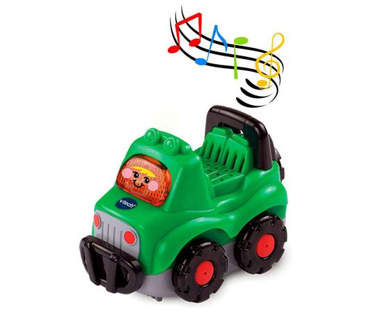 Развивающая игрушка VTech Бип-Бип Внедорожник (80-164226), изображение 2 Развивающая игрушка VTech Бип-Бип Внедорожник (80-164226), изображение 2