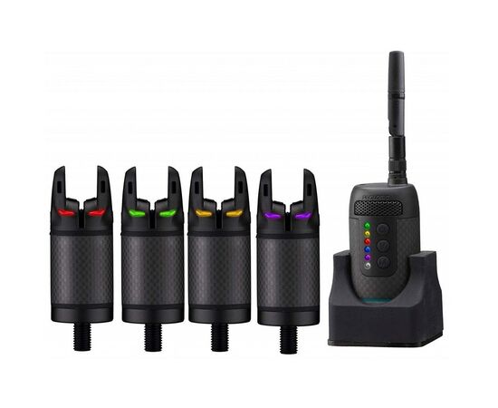 Індикатор клювання Prologic Набір K3 Bite Alarm Set 4+1 Green,Yellow,Red,Blue (1846.13.82)