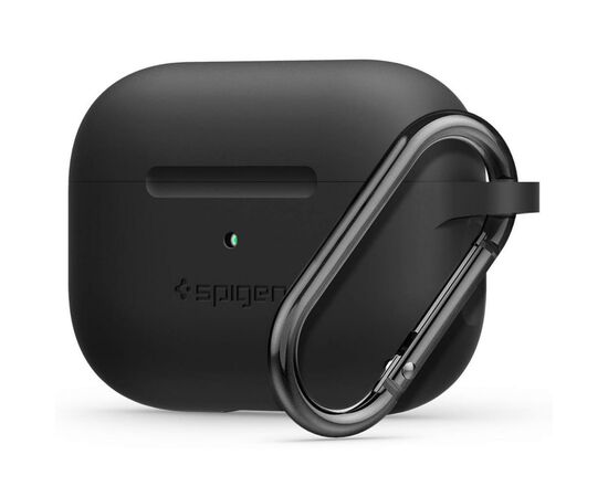 Чохол для навушників Spigen Airpods Pro Silicone Fit, Black (ASD00533)