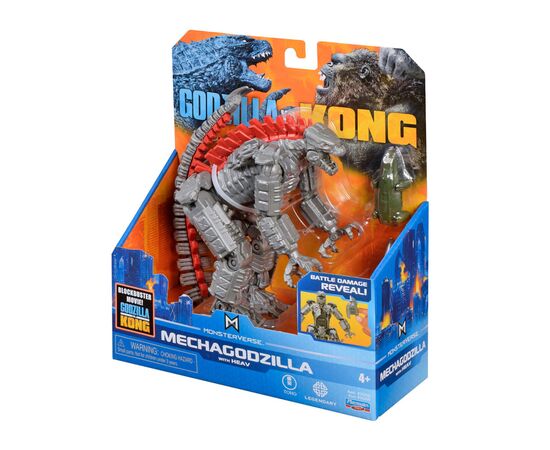 Фігурка Godzilla vs. Kong Мехаґодзілла 15 см (35305), зображення 6 Фігурка Godzilla vs. Kong Мехаґодзілла 15 см (35305), зображення 6