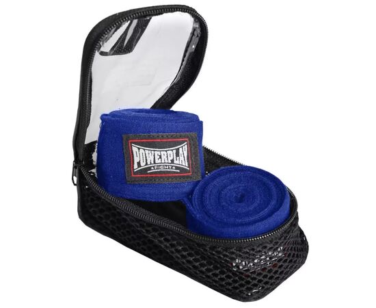 Бинт для спорта PowerPlay 3046 2.5м Синій (PP_3046_2.5m_Blue), изображение 5 Бинт для спорта PowerPlay 3046 2.5м Синій (PP_3046_2.5m_Blue), изображение 5