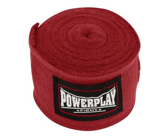 Бинт для спорту PowerPlay 3046 3м Червоний (PP_3046_3m_Red), зображення 2