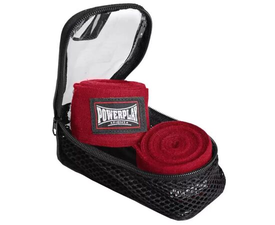 Бинт для спорту PowerPlay 3046 3м Червоний (PP_3046_3m_Red), зображення 5
