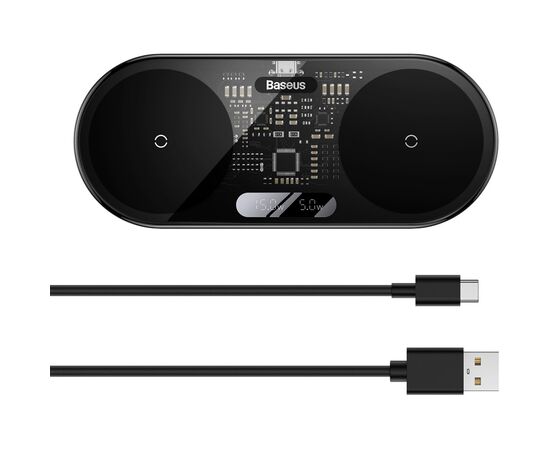 Зарядное устройство Baseus 20W Digital LED Display (WXSX010101), изображение 5 Зарядное устройство Baseus 20W Digital LED Display (WXSX010101), изображение 5