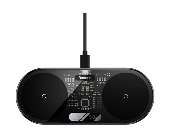 Зарядний пристрій Baseus 20W Digital LED Display (WXSX010101)