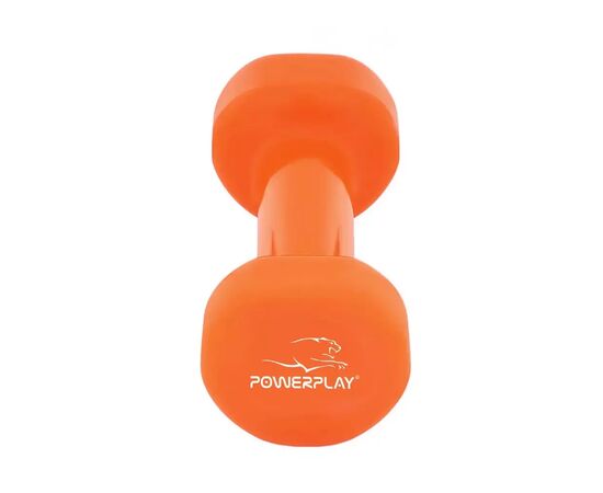 Гантель PowerPlay 4125 Achilles 1 кг Помаранчева (PP_4125_1kg), изображение 4 Гантель PowerPlay 4125 Achilles 1 кг Помаранчева (PP_4125_1kg), изображение 4