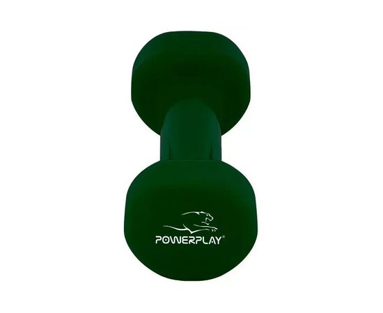 Гантель PowerPlay 4125 Achilles 1.5 кг Зелена (PP_4125_1.5kg), изображение 4 Гантель PowerPlay 4125 Achilles 1.5 кг Зелена (PP_4125_1.5kg), изображение 4