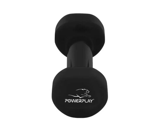 Гантель PowerPlay 4125 Achilles 2 кг Чорна (PP_4125_2kg), изображение 4 Гантель PowerPlay 4125 Achilles 2 кг Чорна (PP_4125_2kg), изображение 4