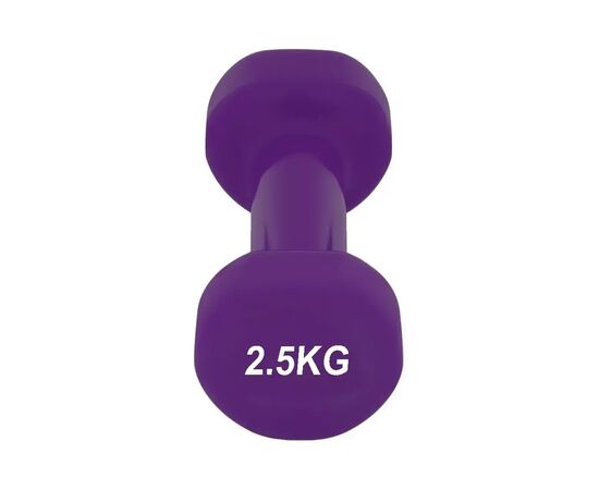 Гантель PowerPlay 4125 Achilles 2.5 кг Фіолетова (PP_4125_2.5kg), изображение 5 Гантель PowerPlay 4125 Achilles 2.5 кг Фіолетова (PP_4125_2.5kg), изображение 5