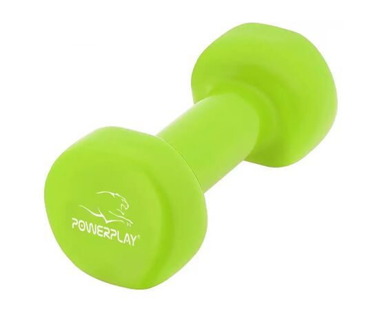 Гантель PowerPlay 4125 Achilles 3 кг Зелена (PP_4125_3kg), изображение 2 Гантель PowerPlay 4125 Achilles 3 кг Зелена (PP_4125_3kg), изображение 2