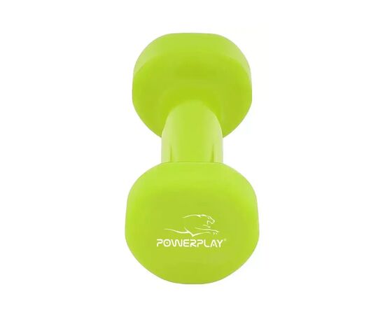 Гантель PowerPlay 4125 Achilles 3 кг Зелена (PP_4125_3kg), изображение 4 Гантель PowerPlay 4125 Achilles 3 кг Зелена (PP_4125_3kg), изображение 4