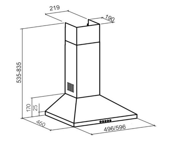 Вытяжка кухонная GRANADO Burgos 1503-700 white (GCH745355), изображение 7 Вытяжка кухонная GRANADO Burgos 1503-700 white (GCH745355), изображение 7