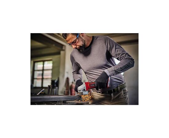 Шлифовальная машина Einhell TE-AG 18/115 Q Li - Solo PXC 115 мм, 18В, 8500 об/мин (без АКБ и ЗУ) (4431165), изображение 10 Шлифовальная машина Einhell TE-AG 18/115 Q Li - Solo PXC 115 мм, 18В, 8500 об/мин (без АКБ и ЗУ) (4431165), изображение 10