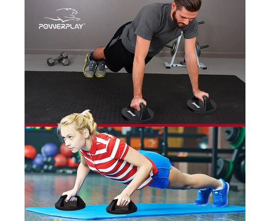 Упоры для отжиманий PowerPlay 4321 пластикові Круглі (PP_4321), изображение 7 Упоры для отжиманий PowerPlay 4321 пластикові Круглі (PP_4321), изображение 7