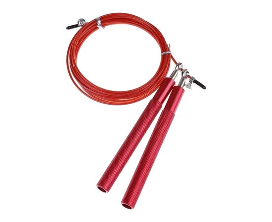 Скакалка 4yourhealth Jump Rope Premium 0194 швидкісна 3м Червона (4YH_0194_Red), изображение 3 Скакалка 4yourhealth Jump Rope Premium 0194 швидкісна 3м Червона (4YH_0194_Red), изображение 3