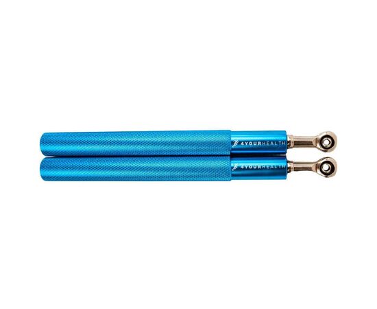 Скакалка 4yourhealth Jump Rope Premium 0200 швидкісна 3м Блакитна (4YH_0200_Blue), изображение 2 Скакалка 4yourhealth Jump Rope Premium 0200 швидкісна 3м Блакитна (4YH_0200_Blue), изображение 2
