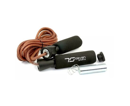 Скакалка 7Sports Pro Fitness 300см SK-2 Чорна (SK-2), зображення 2 Скакалка 7Sports Pro Fitness 300см SK-2 Чорна (SK-2), зображення 2