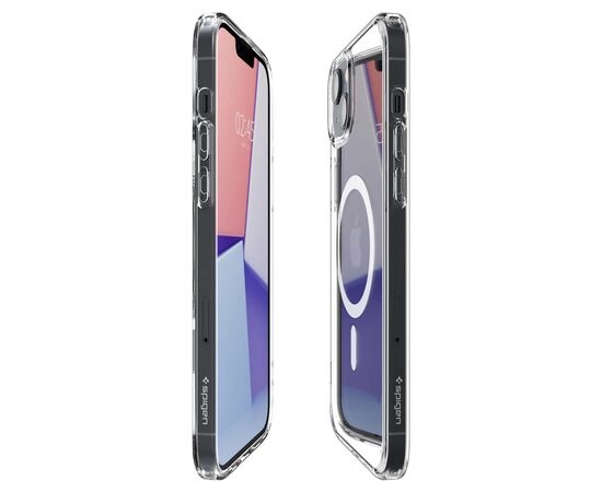 Чехол для мобильного телефона Spigen Apple iPhone 14 Ultra Hybrid MagFit, White (ACS05048), изображение 3 Чехол для мобильного телефона Spigen Apple iPhone 14 Ultra Hybrid MagFit, White (ACS05048), изображение 3