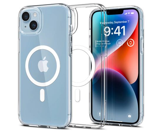 Чехол для мобильного телефона Spigen Apple iPhone 14 Ultra Hybrid MagFit, White (ACS05048)