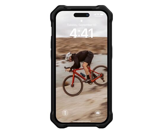 Чохол до мобільного телефона Uag Apple iPhone 14 Pro Essential Armor Magsafe, Black (114091114040), зображення 2 Чохол до мобільного телефона Uag Apple iPhone 14 Pro Essential Armor Magsafe, Black (114091114040), зображення 2
