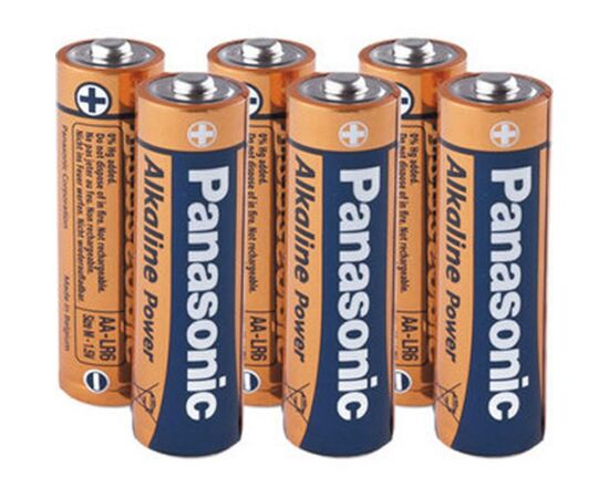 Батарейка Panasonic LR06 PANASONIC Alkaline Power * (4+2) (LR6REB/6B2F)