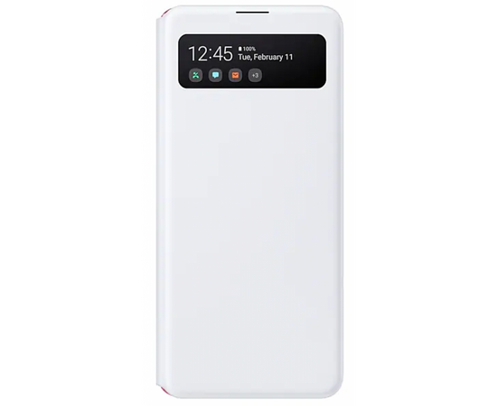 Чохол до мобільного телефона Samsung S View Wallet Cover Galaxy A41 (A415) White (EF-EA415PWEGRU)