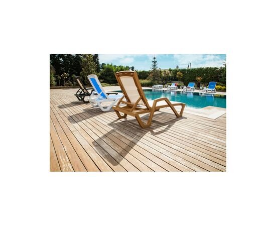 Шезлонг Tilia Mare біла слонова кістка сітка бежевий (9558), зображення 3 Шезлонг Tilia Mare біла слонова кістка сітка бежевий (9558), зображення 3