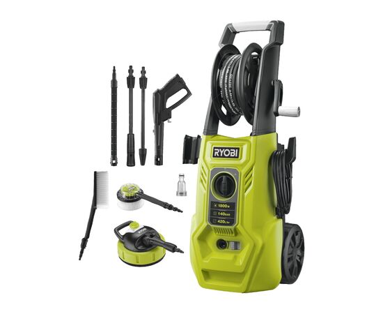 Мийка високого тиску Ryobi RY140PWA, 1800Вт, 140Бар, 420 л/год (5133005423)