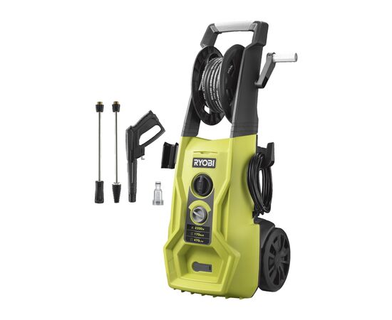 Мойка высокого давления Ryobi RY170PWA, 2500Вт, 170Бар, 470 л/час (5133005373)