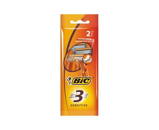 Бритва Bic 3 Sensitive 2 шт. (3086123221673)