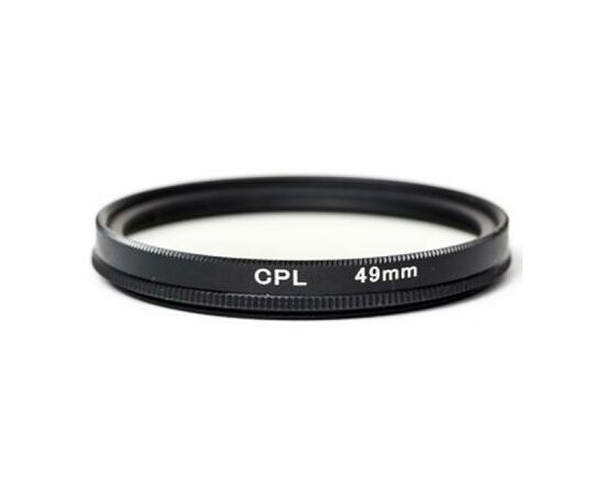 Светофильтр PowerPlant CPL 49 мм (CPLF49), изображение 2 Светофильтр PowerPlant CPL 49 мм (CPLF49), изображение 2