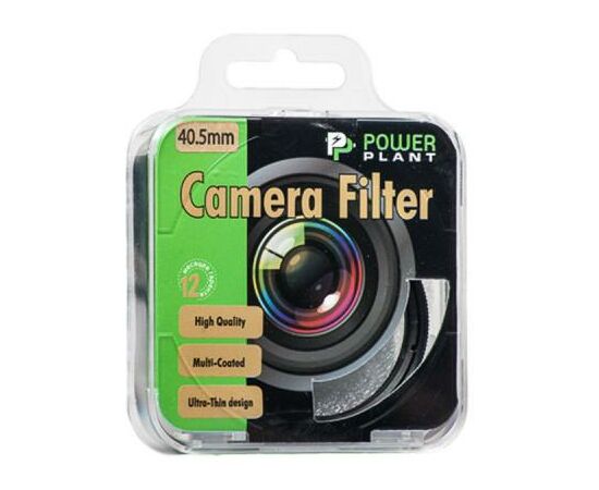 Світлофільтр PowerPlant UV 40.5 мм (UVF405), зображення 2 Світлофільтр PowerPlant UV 40.5 мм (UVF405), зображення 2