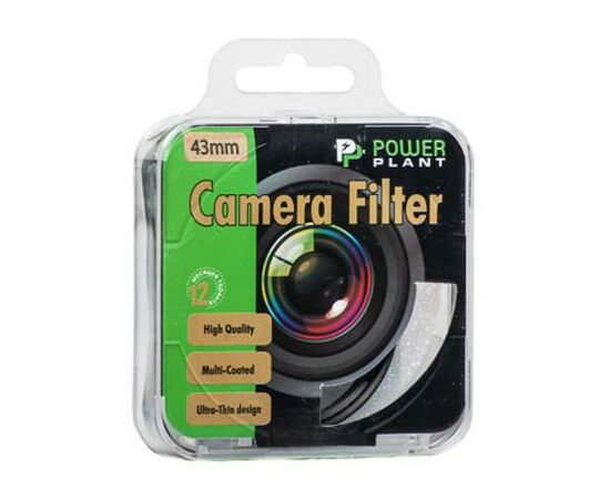 Світлофільтр PowerPlant UV 43 мм (UVF43), зображення 3 Світлофільтр PowerPlant UV 43 мм (UVF43), зображення 3