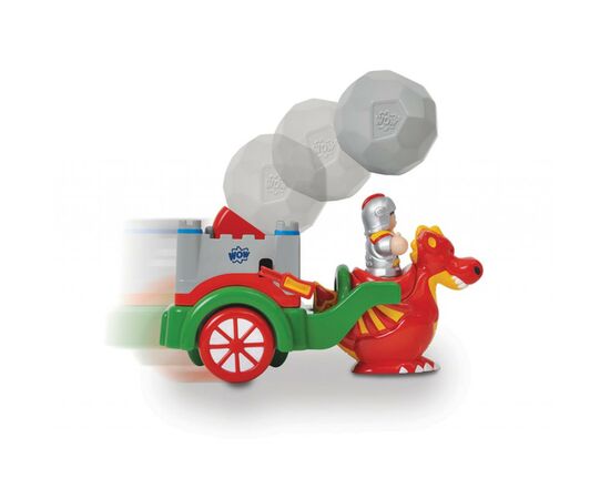 Развивающая игрушка Wow Toys Колесница История Дракона Джорджа (10306), изображение 6 Развивающая игрушка Wow Toys Колесница История Дракона Джорджа (10306), изображение 6