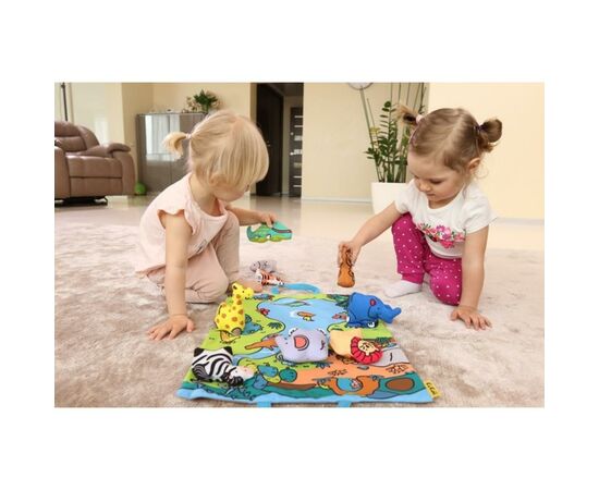 Детский коврик K’S KIDS 3D Джунгли с животными (KA10744-GB), изображение 5