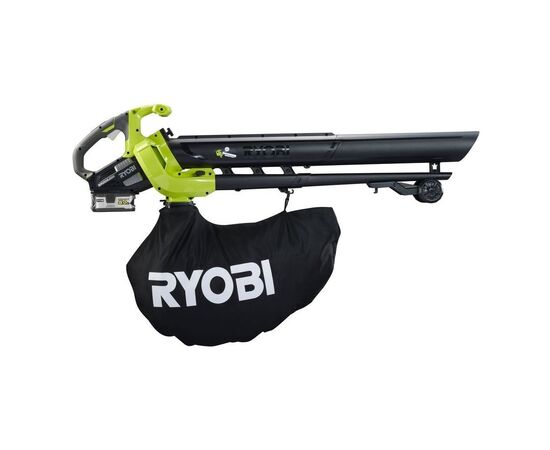 Пылесос садовый Ryobi повітродув-пилосос RBV1850 ONE+ НР, 1*5Ач (5133004641), изображение 4 Пылесос садовый Ryobi повітродув-пилосос RBV1850 ONE+ НР, 1*5Ач (5133004641), изображение 4