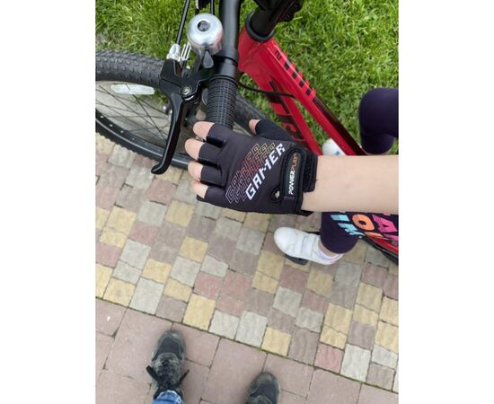 Велорукавиці PowerPlay 5451 Gamer XS (5451_XS_Gamer), зображення 6