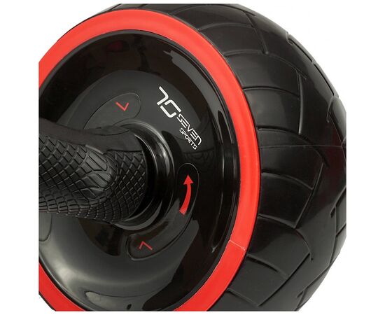 Ролик для пресса 7Sports Pro AB Wheel зі зворотним механізмом WA-3 Чорний (WA-3), изображение 2 Ролик для пресса 7Sports Pro AB Wheel зі зворотним механізмом WA-3 Чорний (WA-3), изображение 2