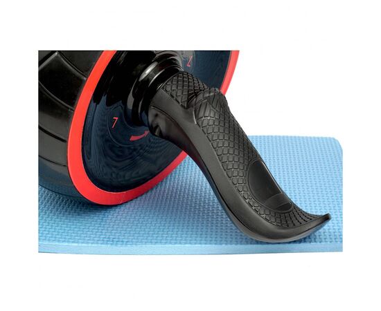 Ролик для пресса 7Sports Pro AB Wheel зі зворотним механізмом WA-3 Чорний (WA-3), изображение 5 Ролик для пресса 7Sports Pro AB Wheel зі зворотним механізмом WA-3 Чорний (WA-3), изображение 5