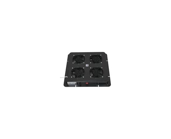 Вентиляторный модуль 4 вентилятора, в крышу, PWD-4W, 230В, RAL 9005 Zpas (WN-0200-06-01-161)