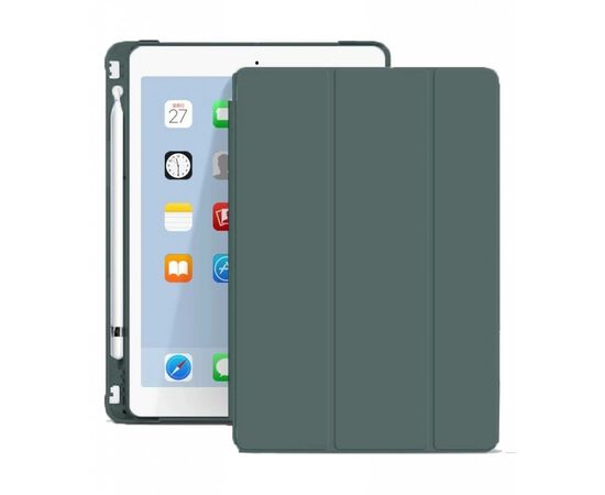 Чехол для планшета BeCover Soft Edge Apple iPad Air 10.9 2020/2021 Dark Green (705535), изображение 2 Чехол для планшета BeCover Soft Edge Apple iPad Air 10.9 2020/2021 Dark Green (705535), изображение 2