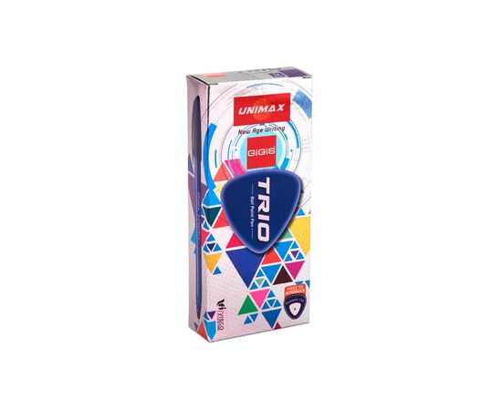 Ручка шариковая Unimax Trio, фиолетовая (UX-104-11), изображение 3