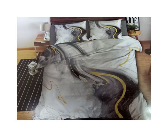 Постельное белье ШЕМ Royal Satin наводнение двуспальное 180 х 220 (1,8 RS_повінь)