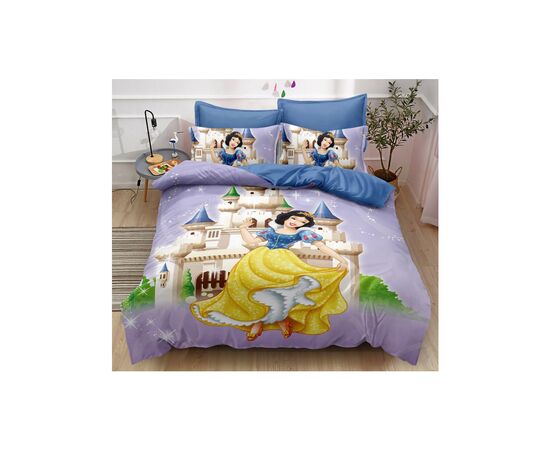Постельное белье ШЕМ Royal Satin Белоснежка подростковая 150 х 215 (1,5 RS Kids_Білосніжка)