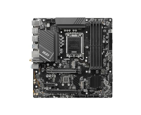 Материнская плата MSI PRO B760M-A WIFI, изображение 2 Материнская плата MSI PRO B760M-A WIFI, изображение 2