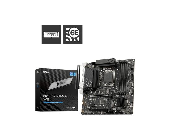 Материнская плата MSI PRO B760M-A WIFI