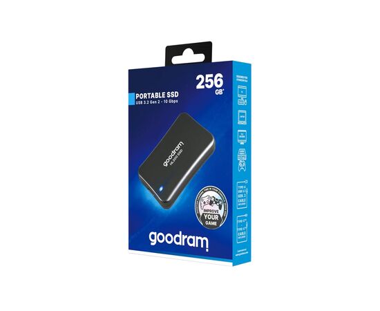 Накопитель SSD USB 3.2 256GB HL200 Goodram (SSDPR-HL200-256), изображение 5 Накопитель SSD USB 3.2 256GB HL200 Goodram (SSDPR-HL200-256), изображение 5